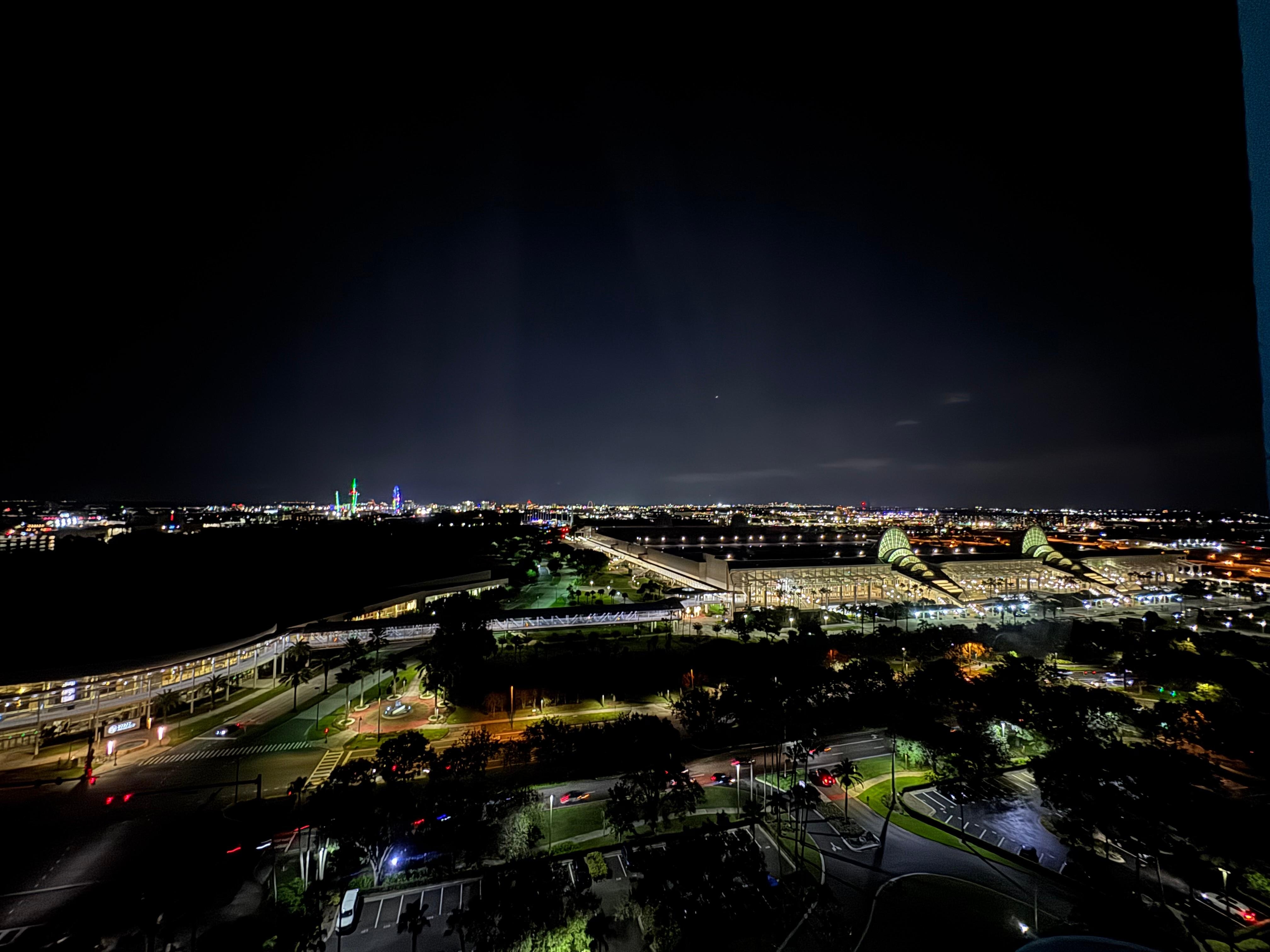 View from my room on the 21st floor 