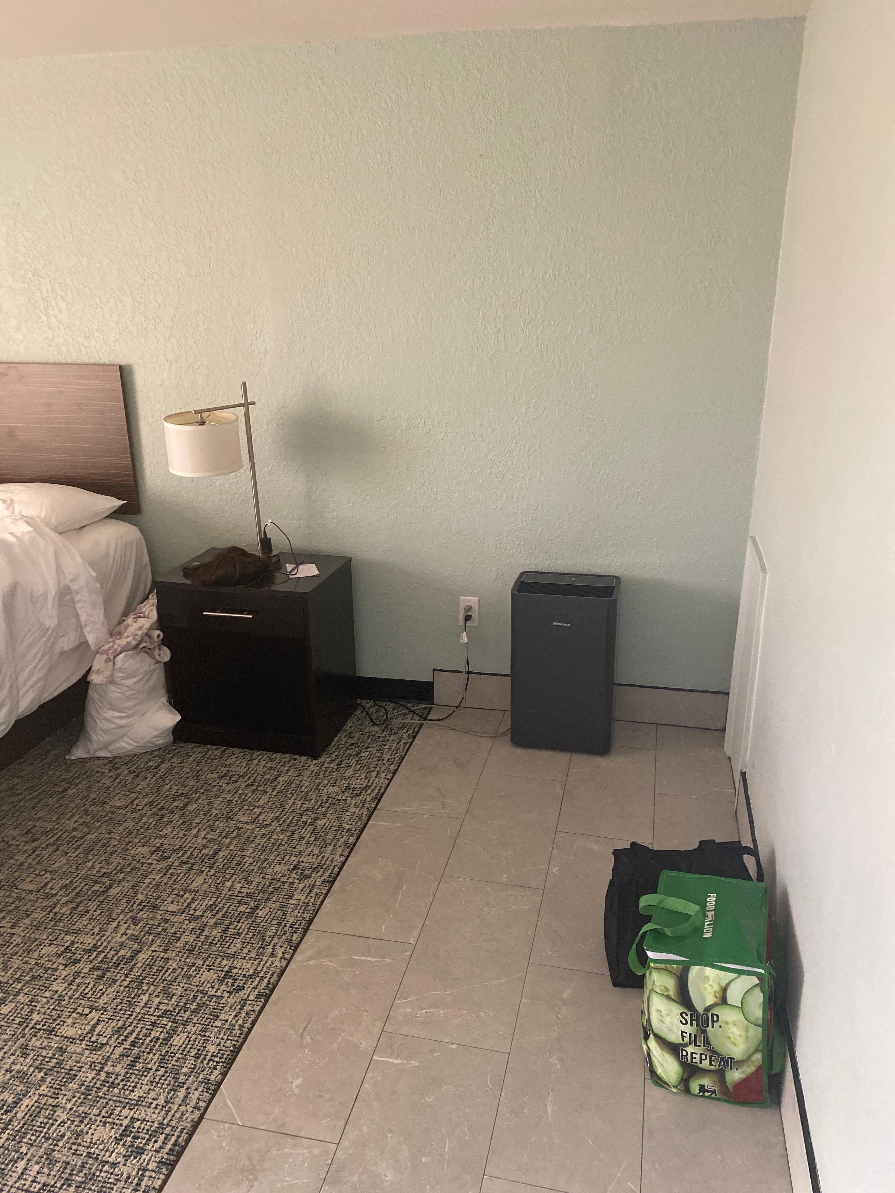 Plenty of space for closet