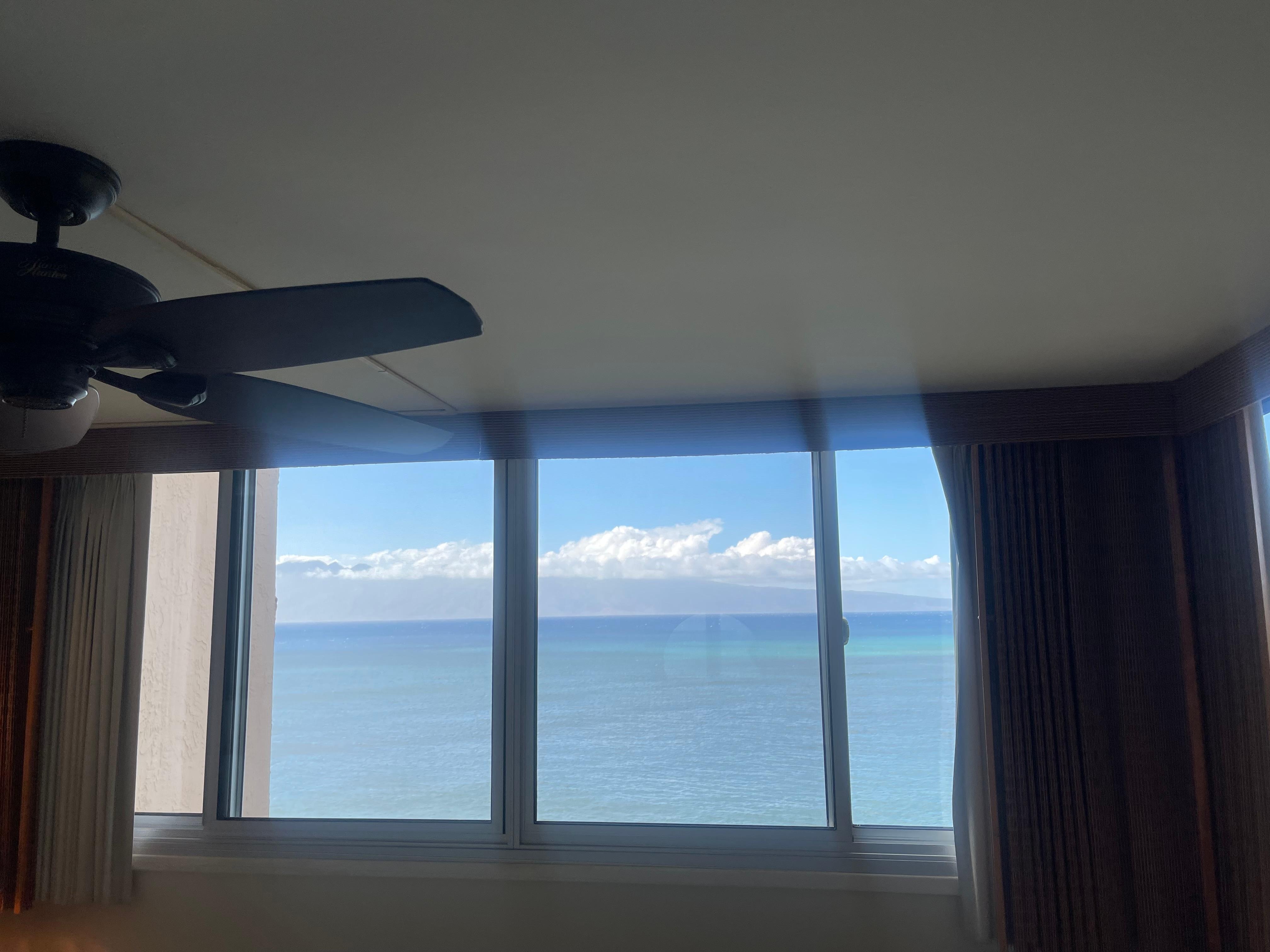 View from the bedroom.