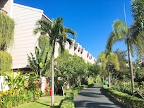 飯店小巧精緻,處處都是美景