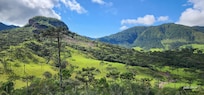 Vista do Chalé.