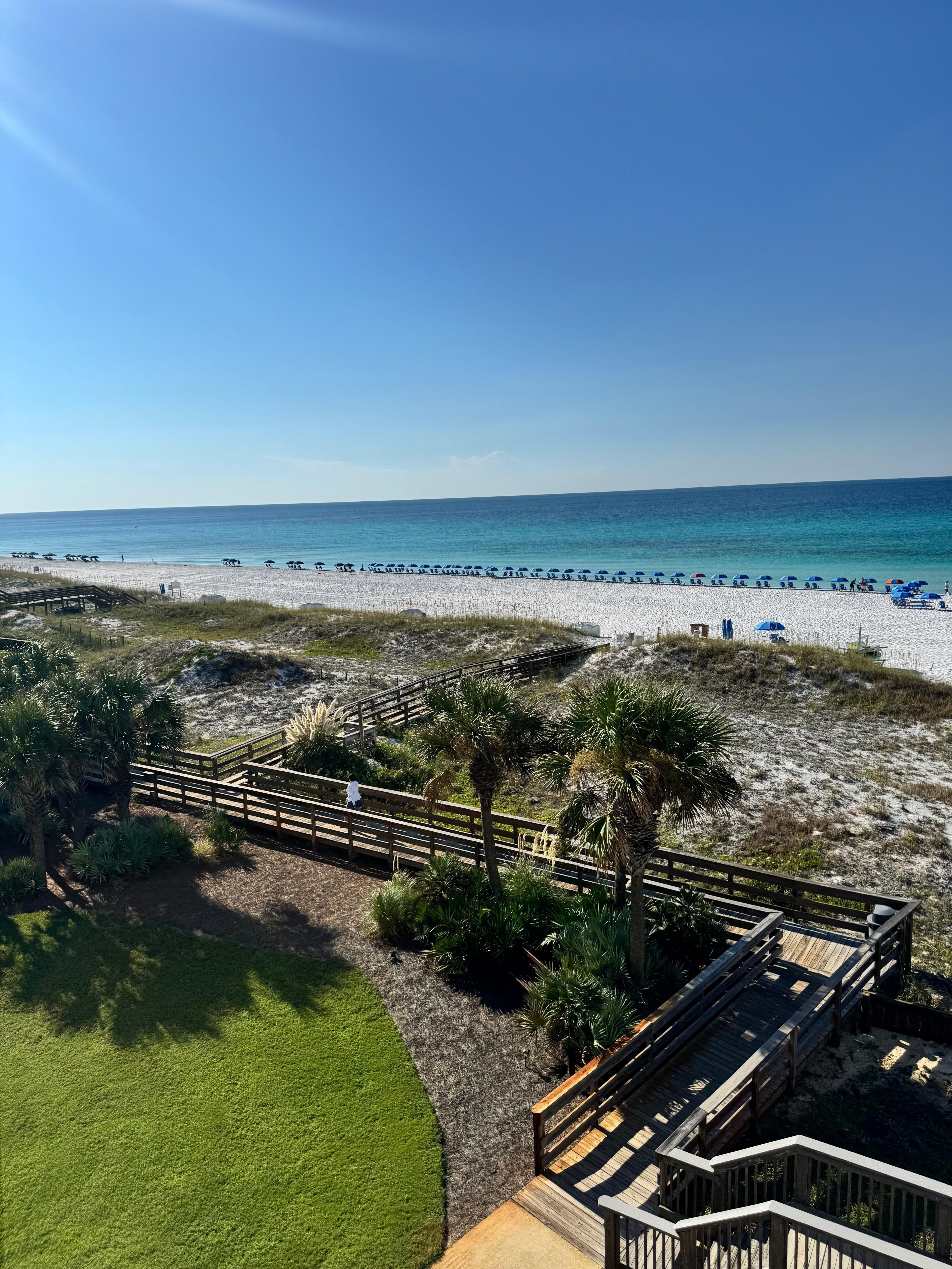 View from the balcony