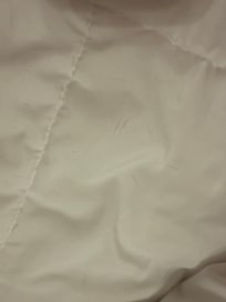 Dog hair in comforter