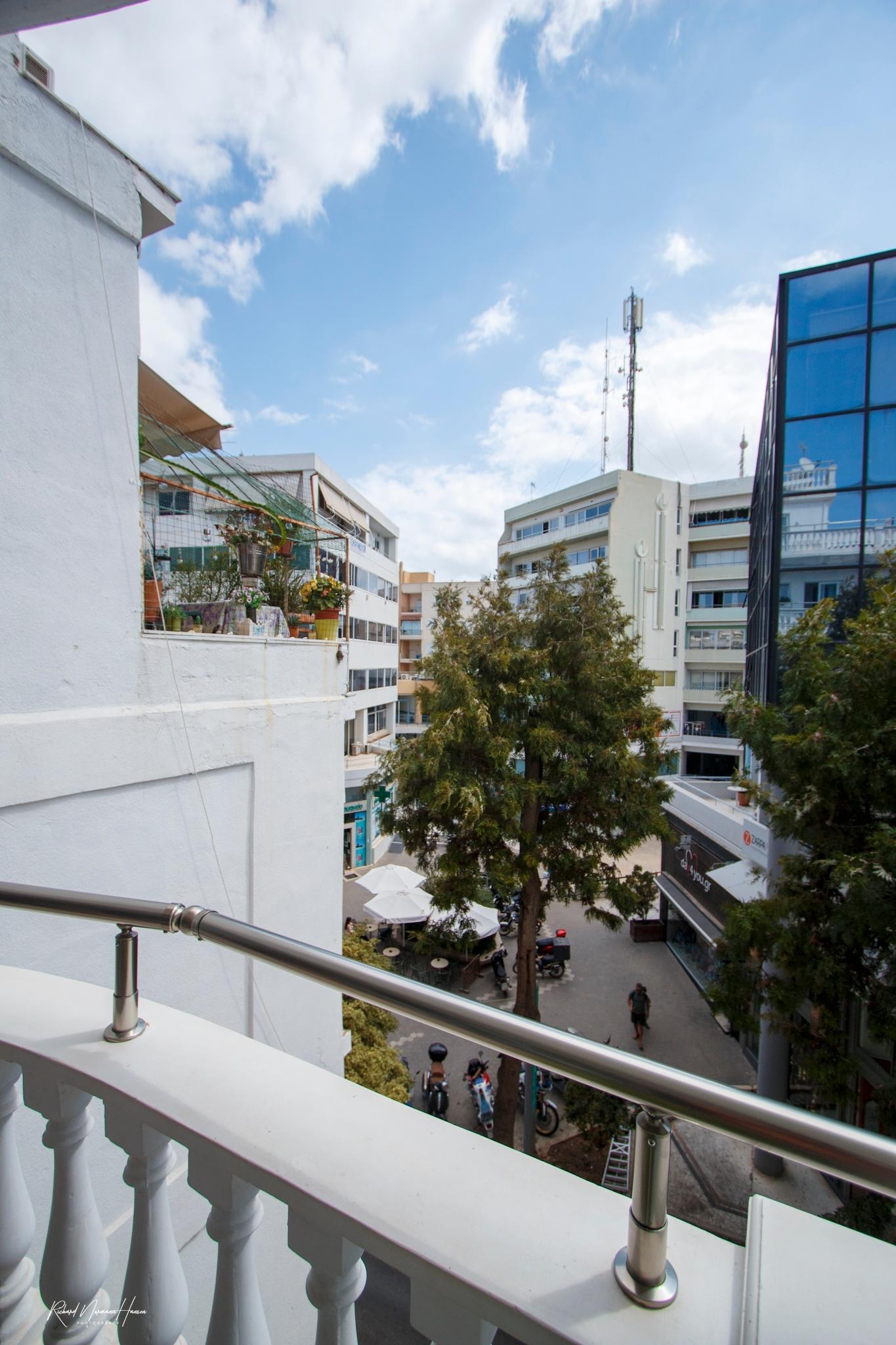 View from our balcony