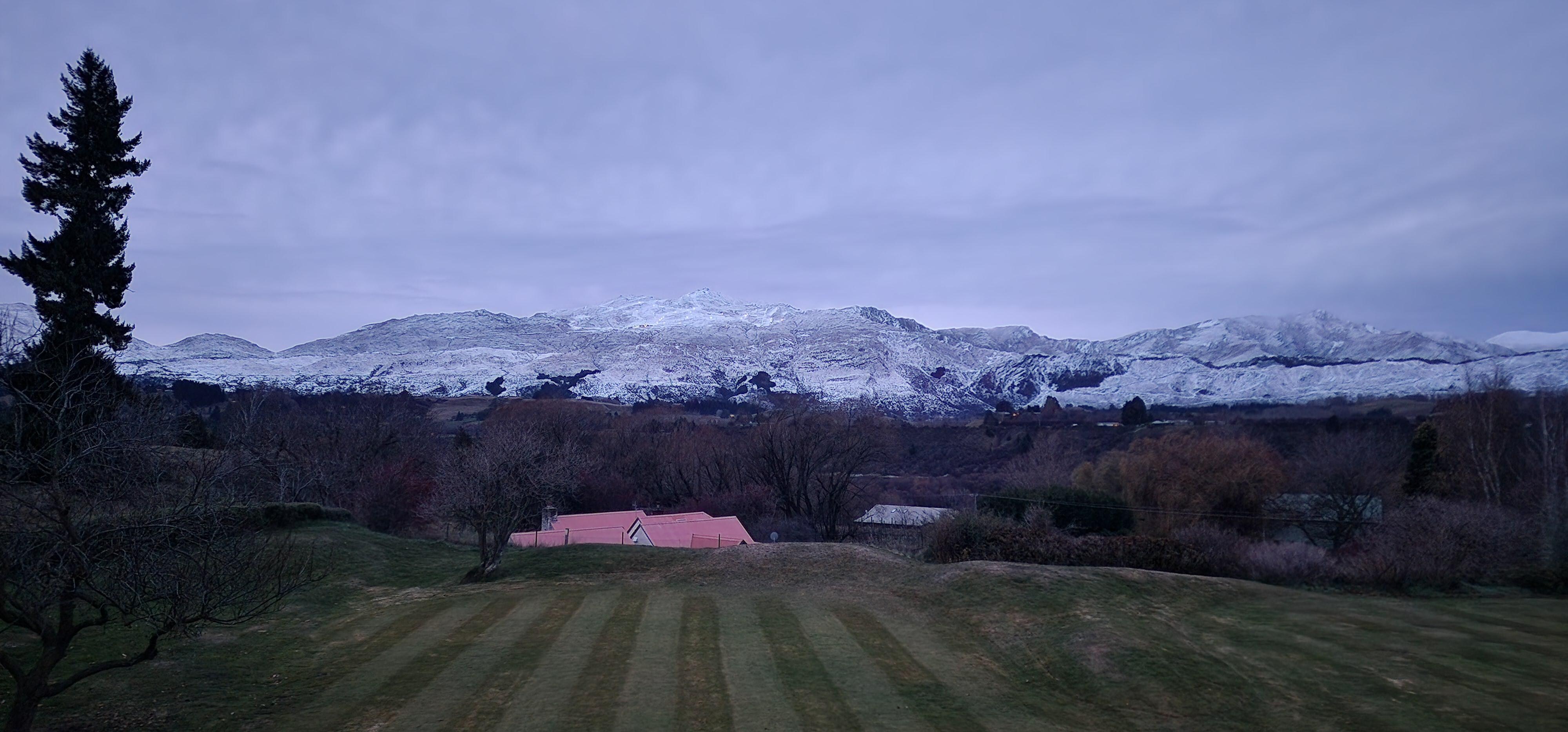 View from unit over Coronet Peak 