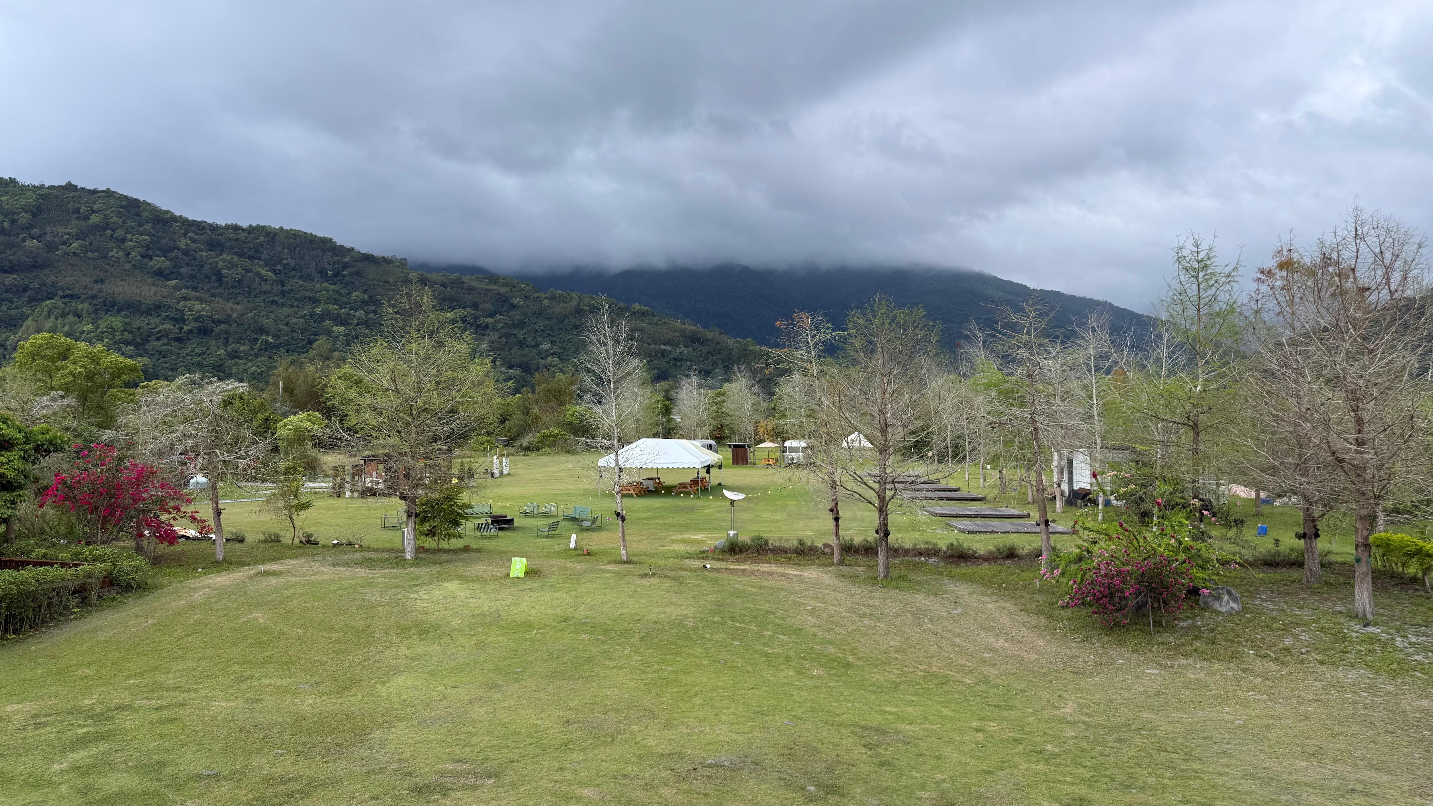 Uitzicht vanuit kamer 206