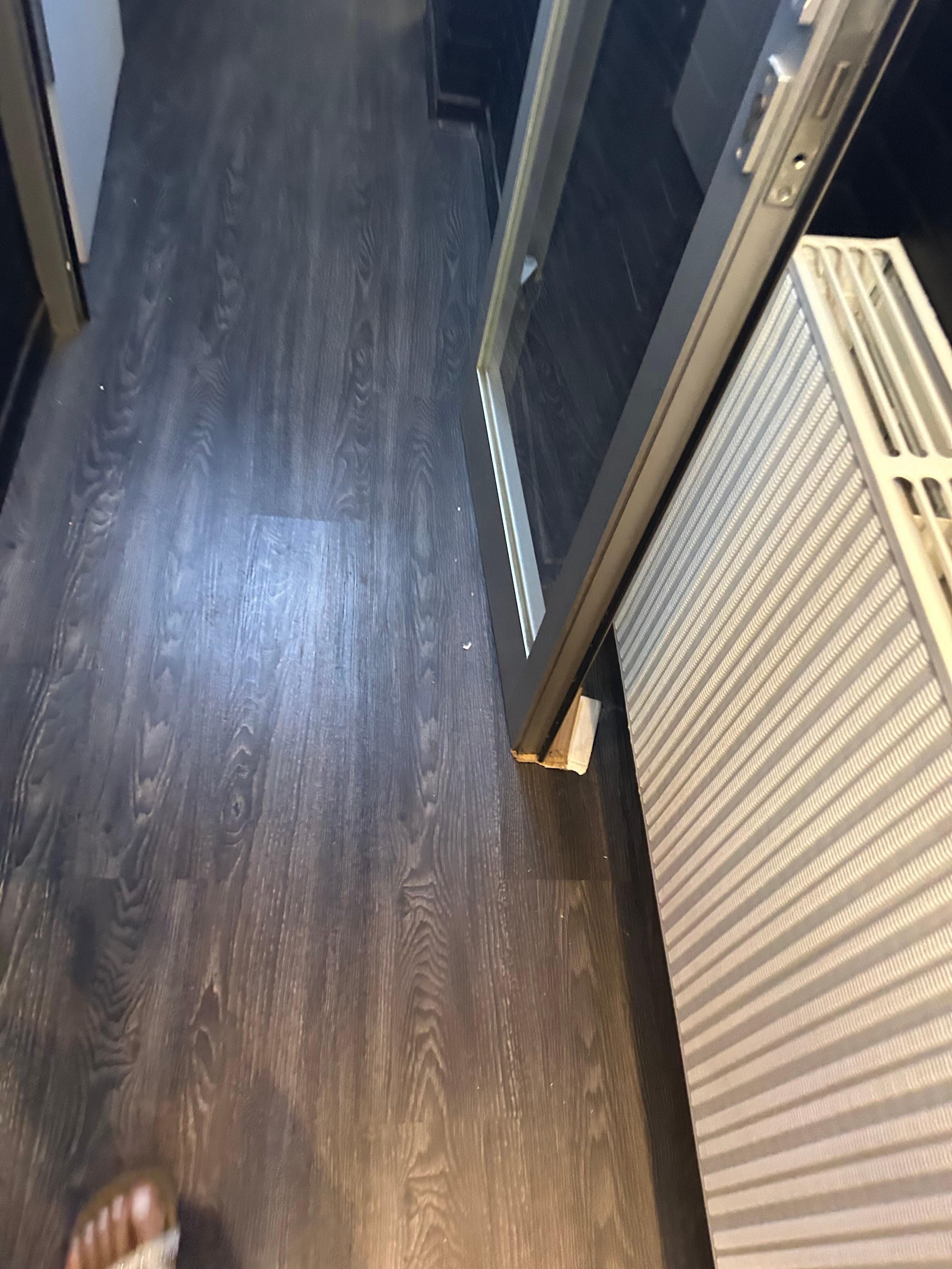 Dirty floor