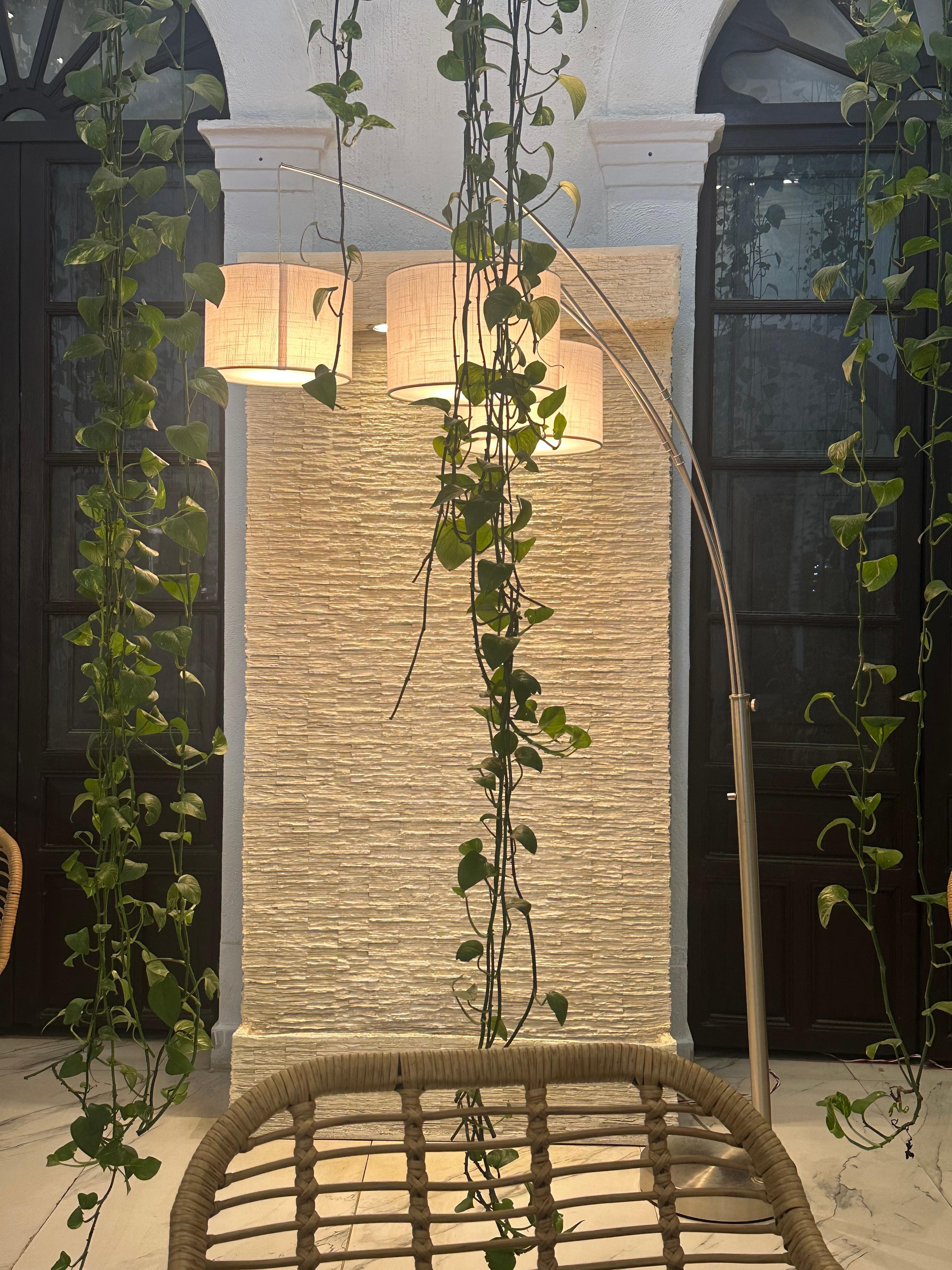 Lobby of hotel.