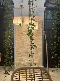 Lobby of hotel.