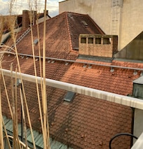 The view from hotel’s Bar.