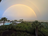 From our balcony
