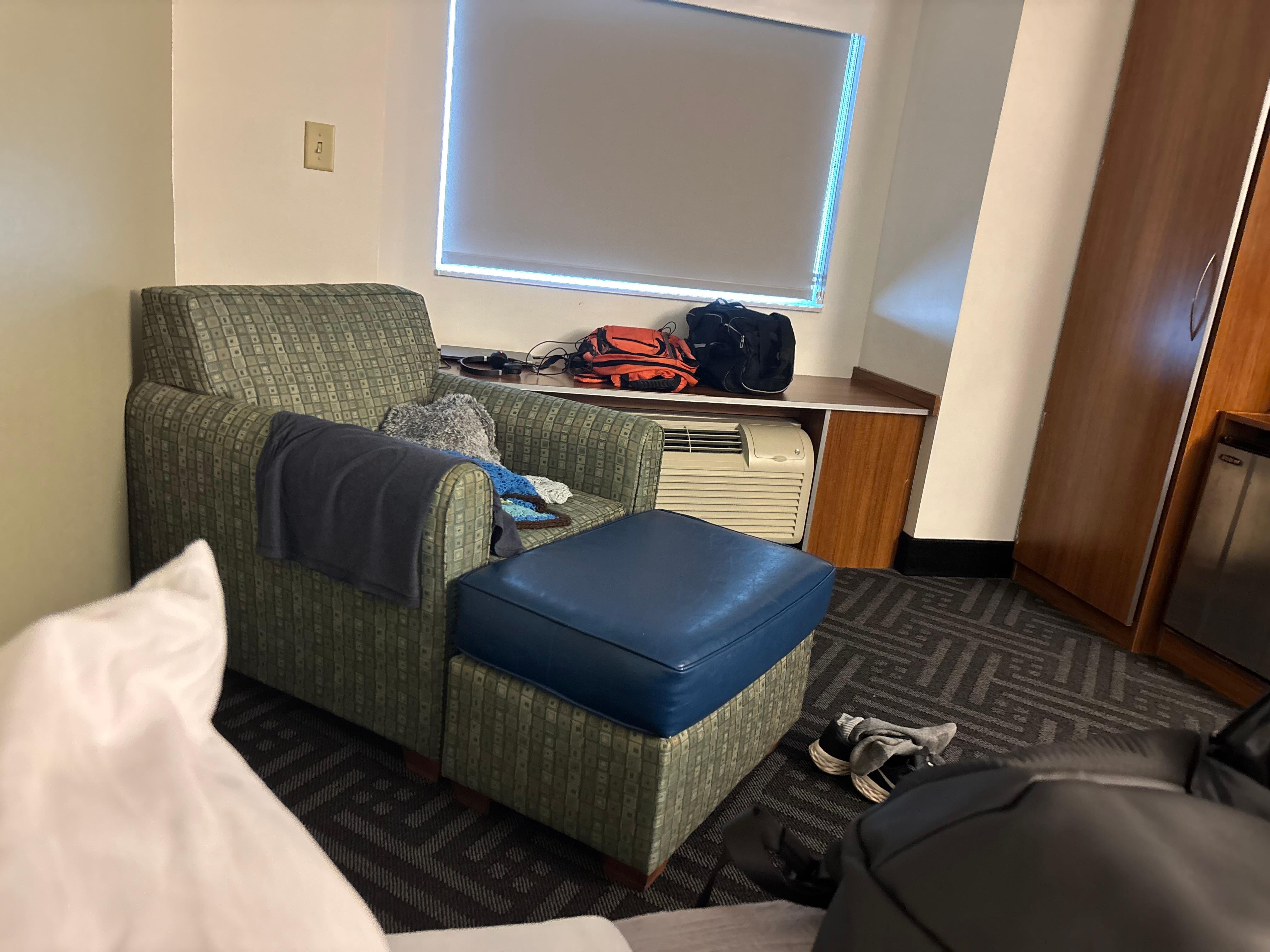 Practical and comfy chair in that extra space