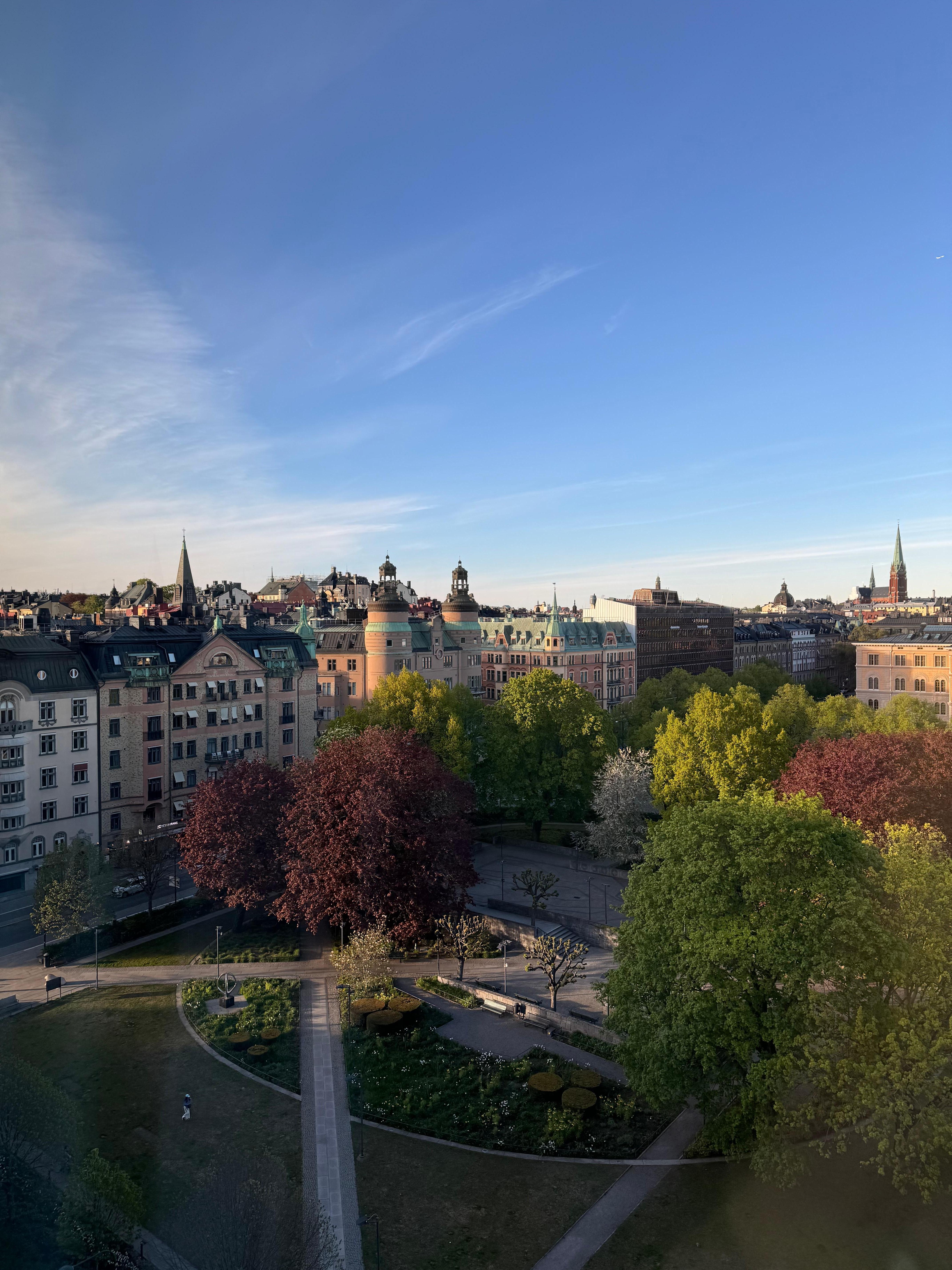 Utsikt från rummet på 10e.