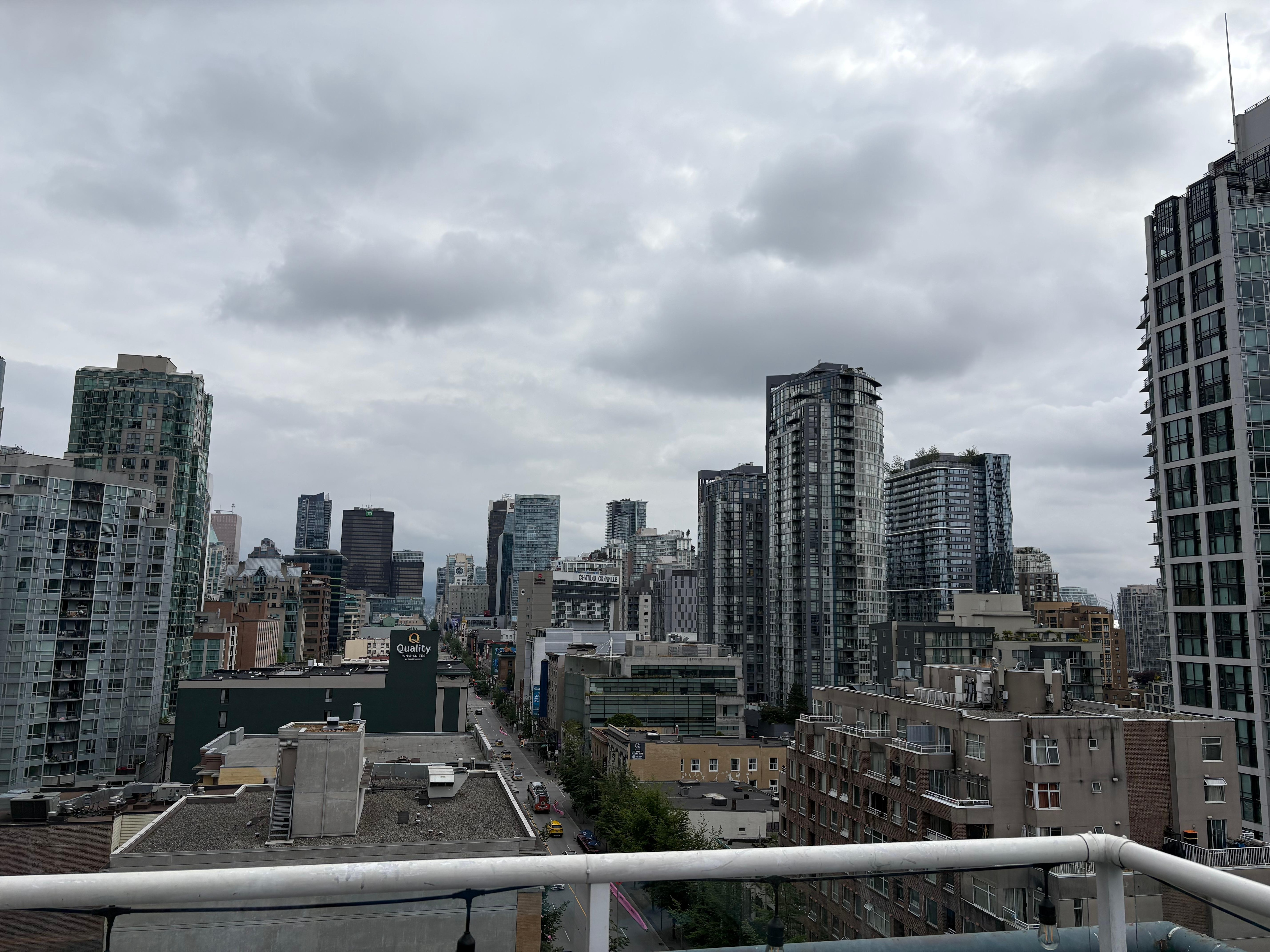 Rooftop view