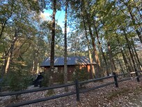 Tucked away but close enough.