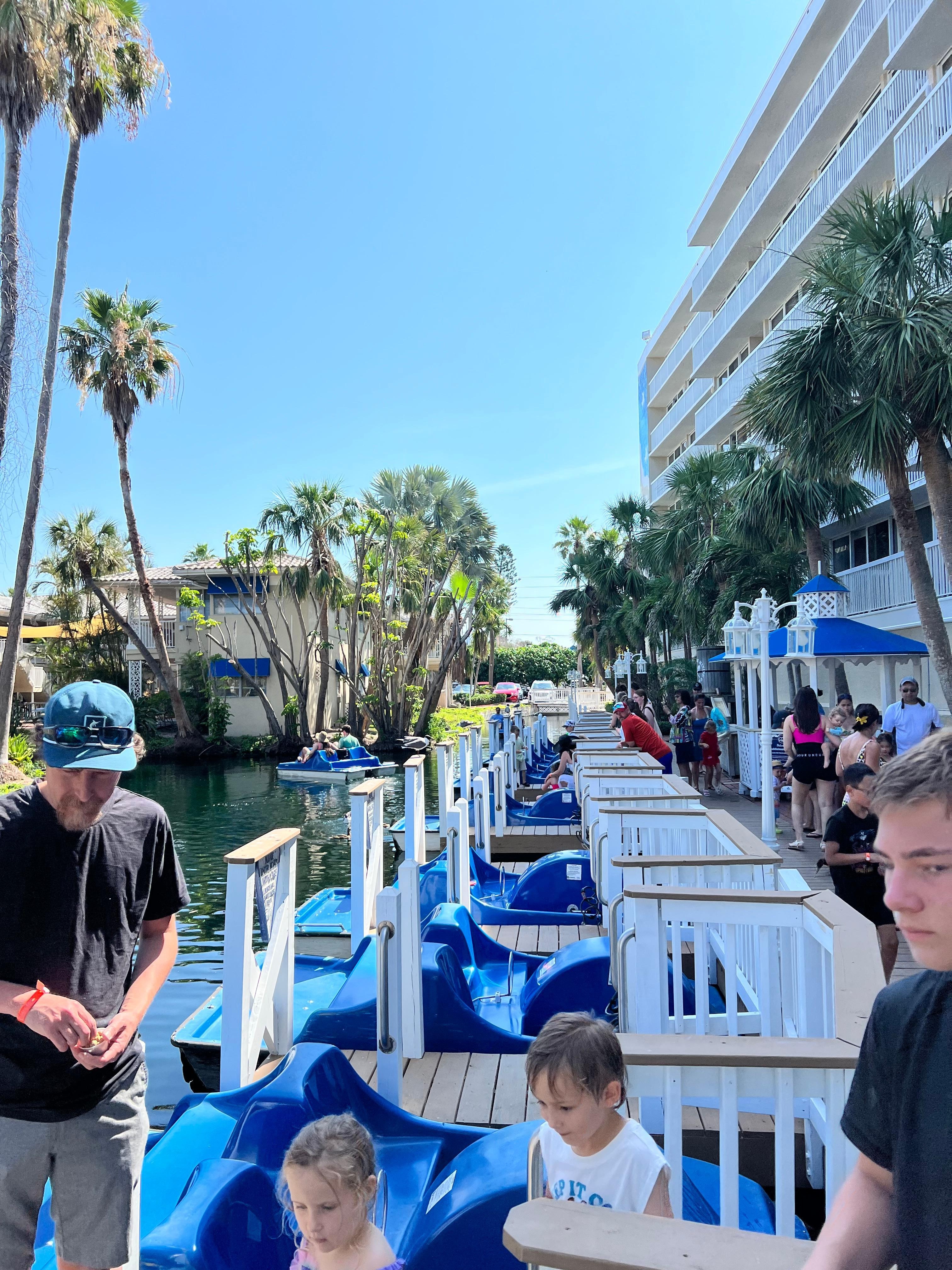 Paddle boats!!
