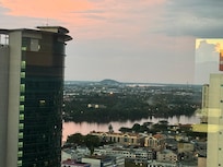 View from the executive lounge