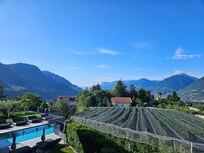 Blick vom Balkom