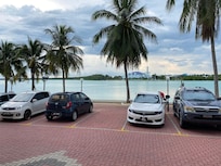 River view at the back