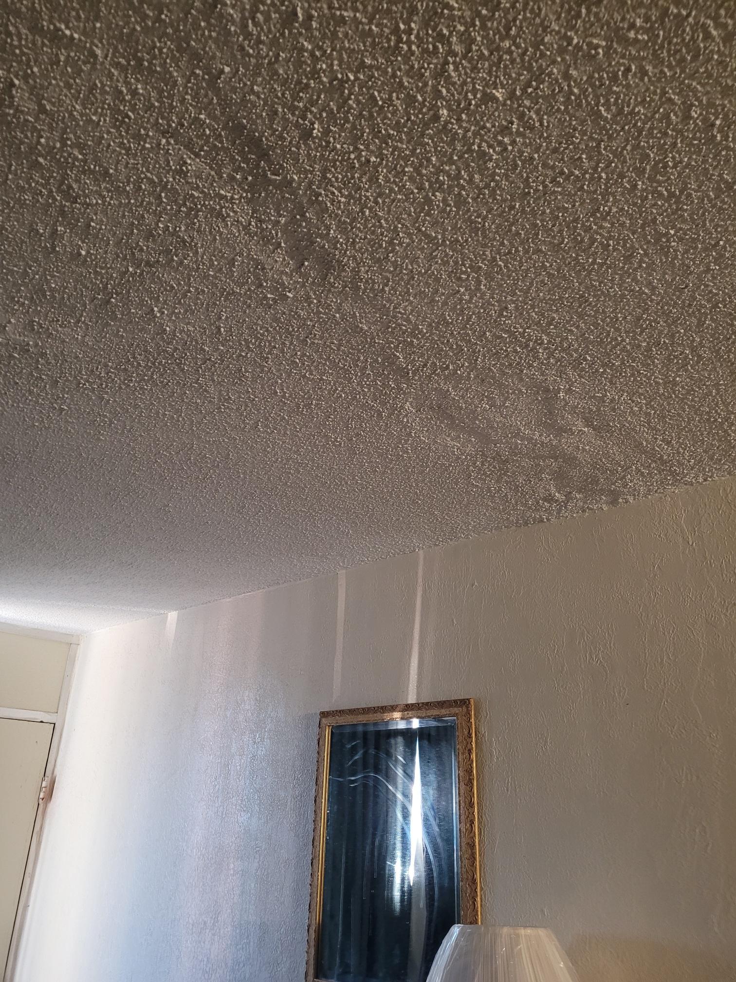 Plaster falling from ceiling 