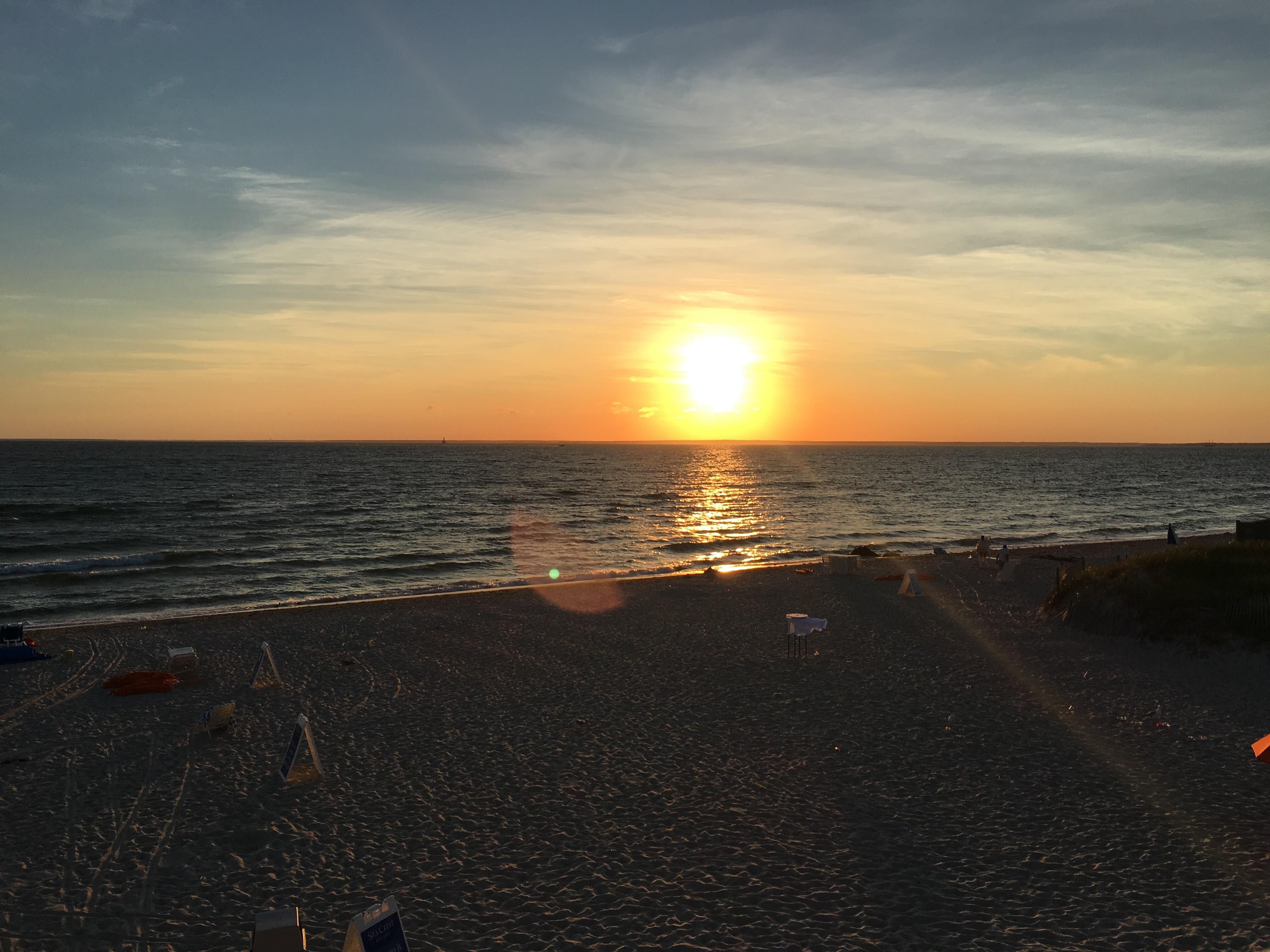 Sunset just gorgeous!