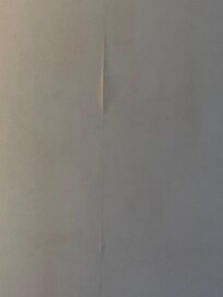 peeling wall paper