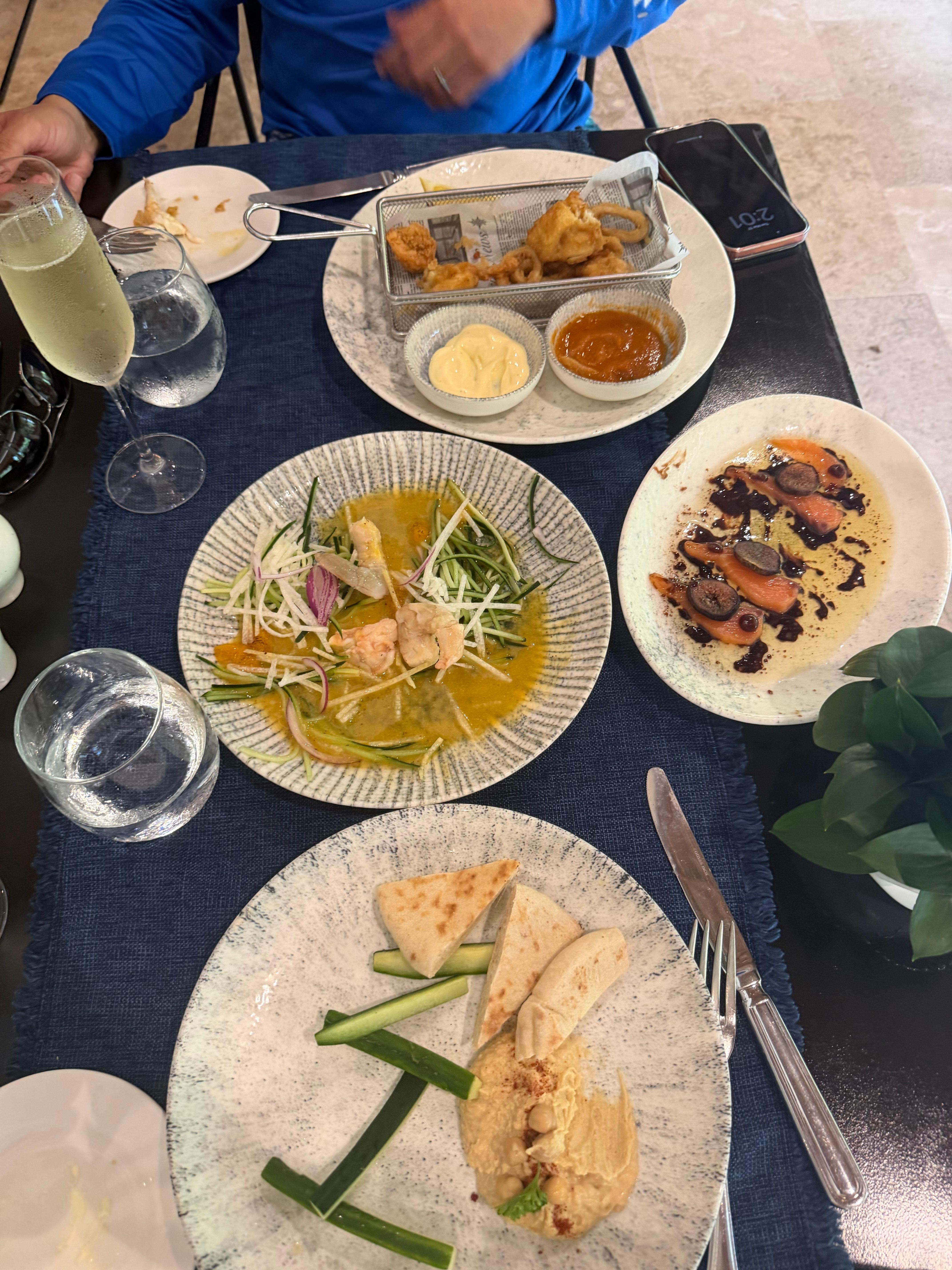 Early Lunch at the Reserve 