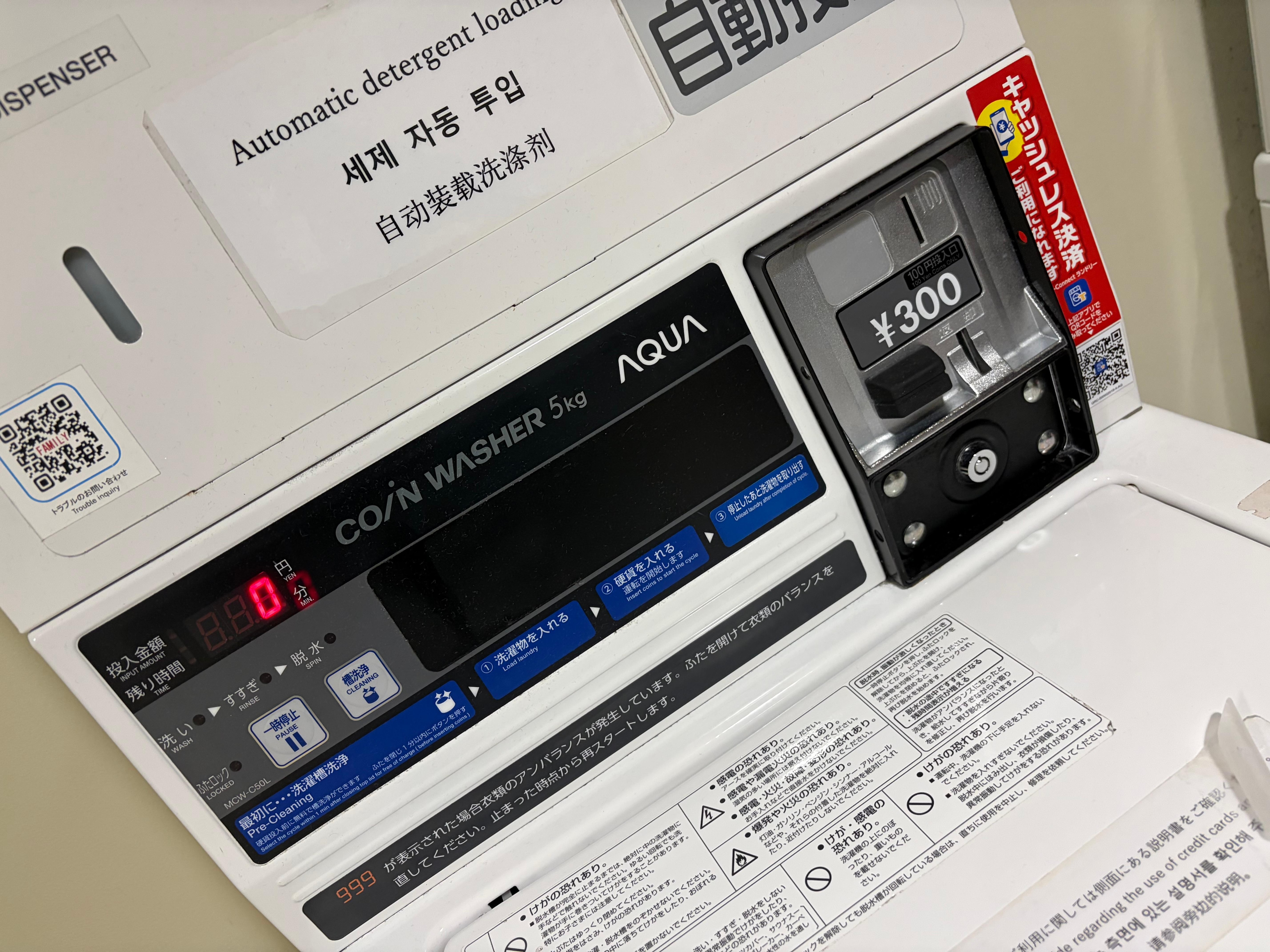 Laundry option was nice too.