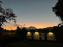 View from our balcony!