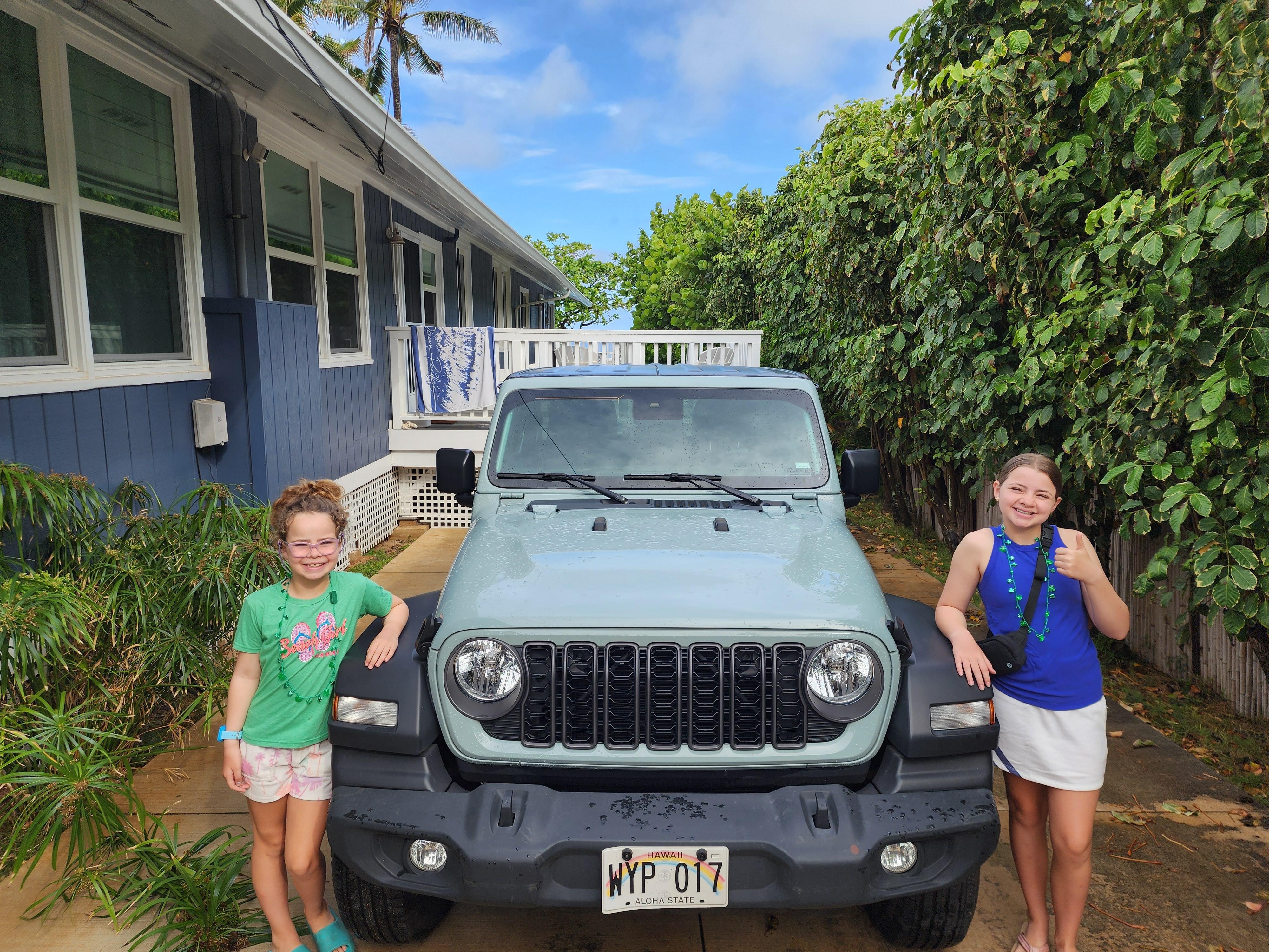 Driveway (Jeep not included. Haha)