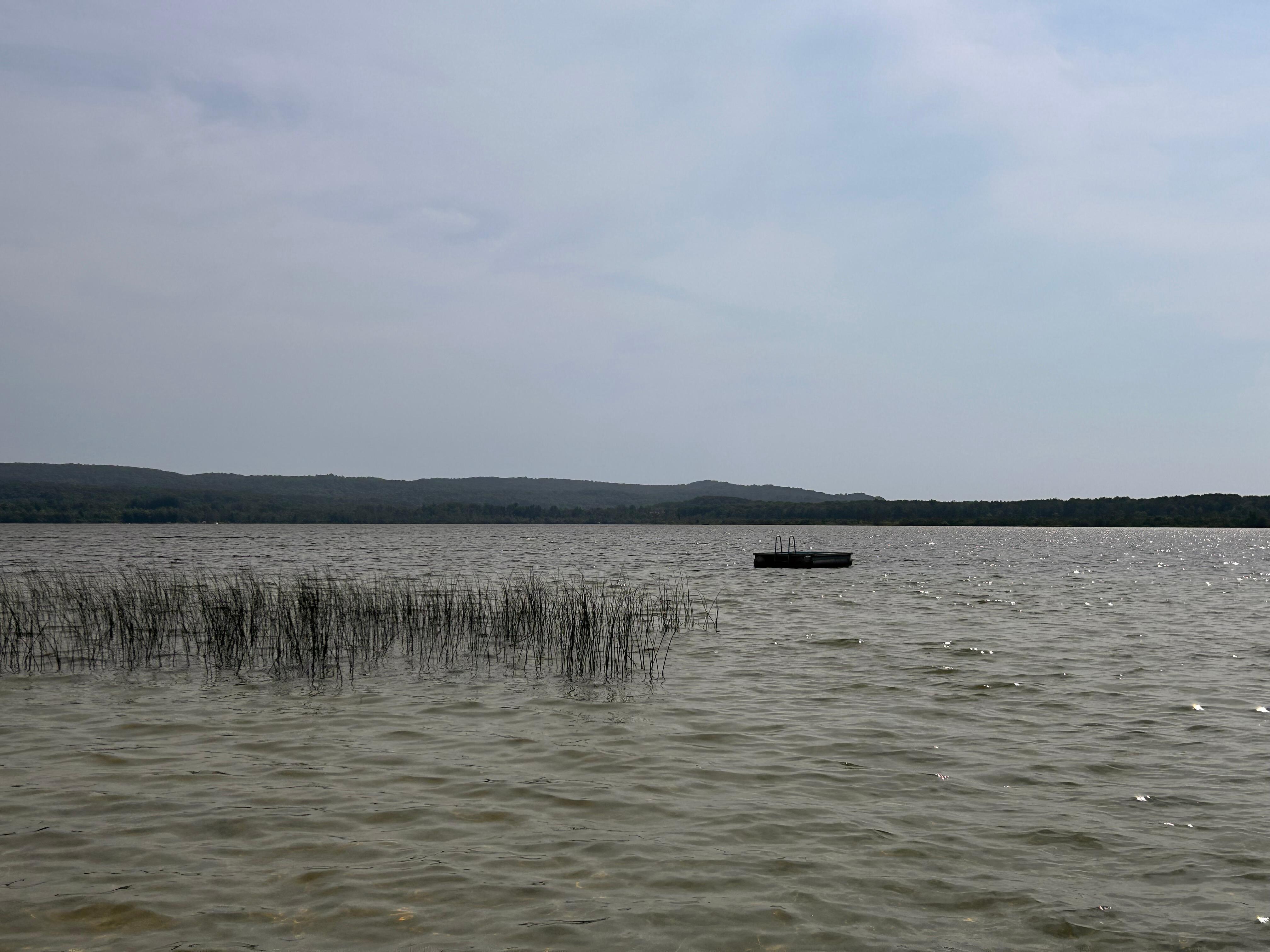 View from the dock