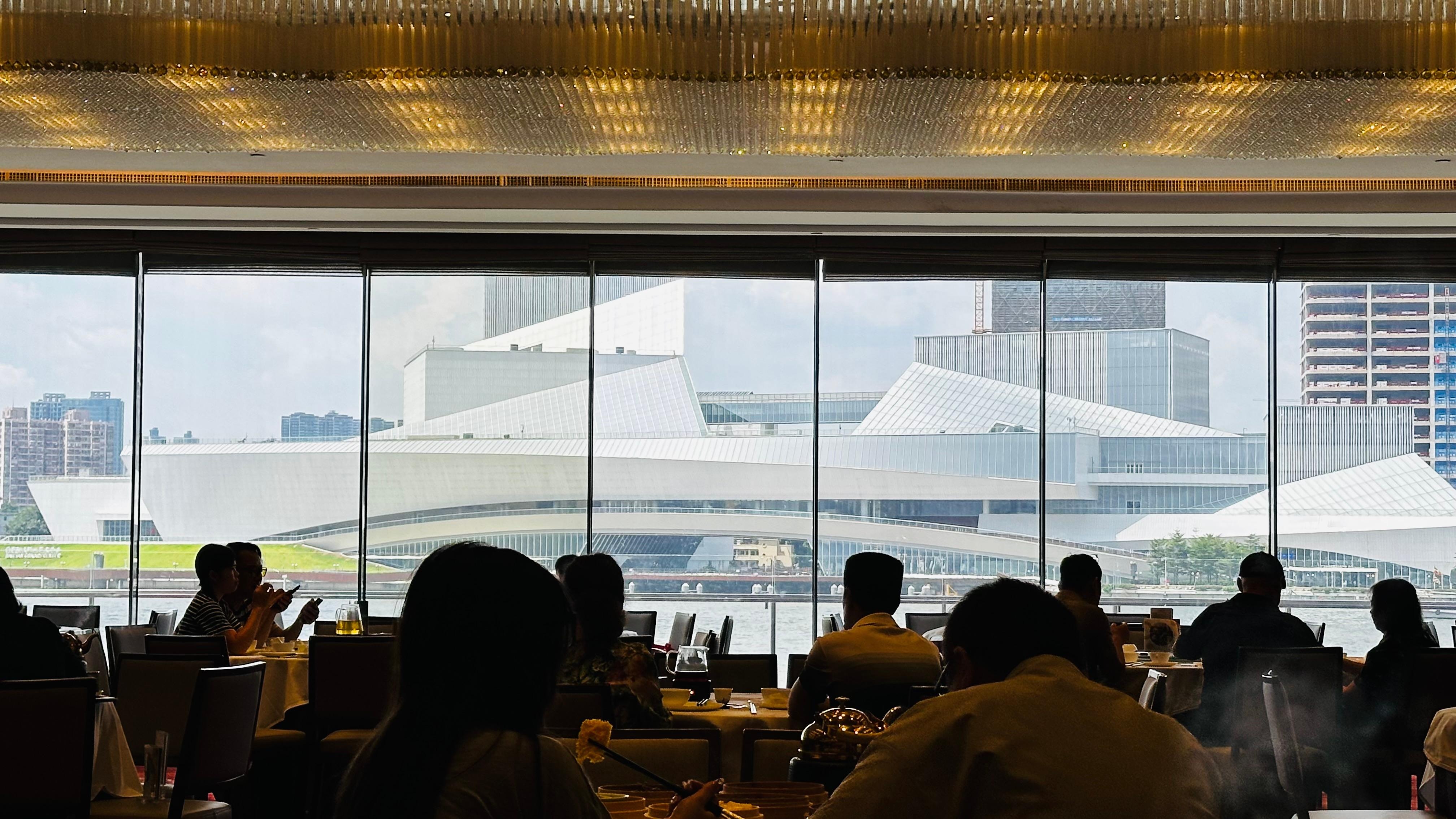 Second floor restaurant inside view