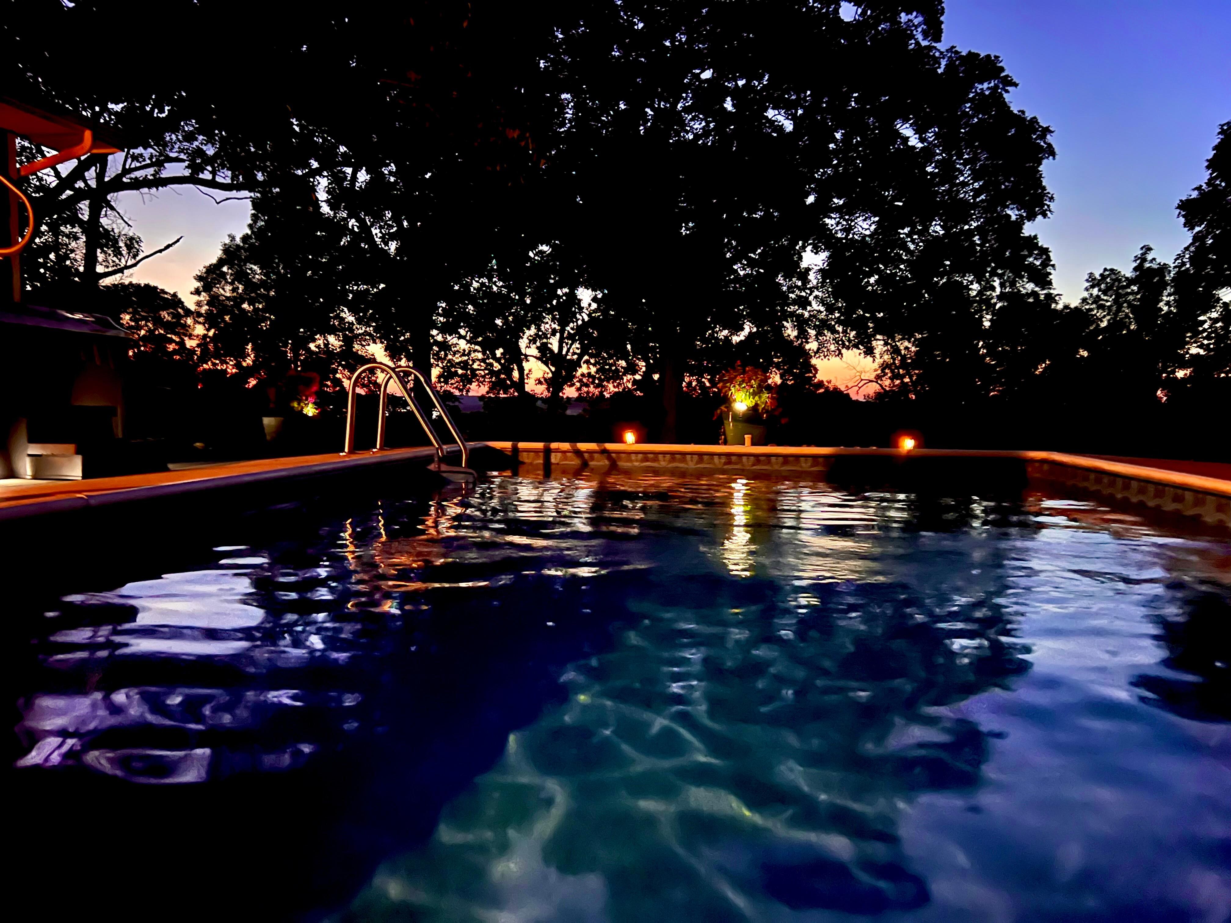 Sunset View from pool
