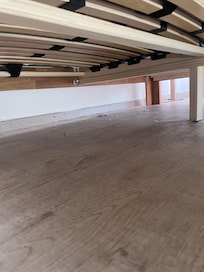 Staub unter den allen Betten