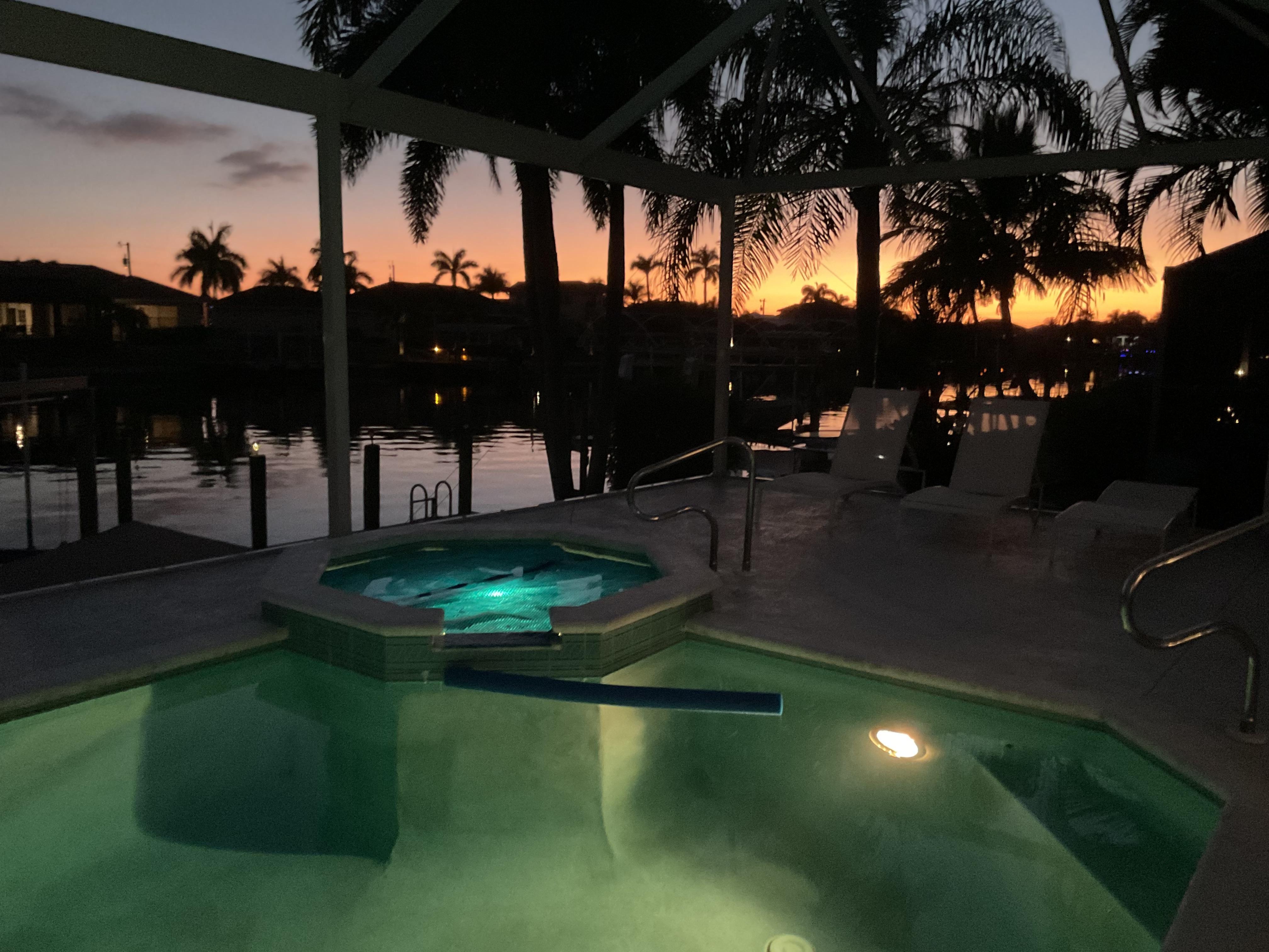 A picture perfect sunset! 