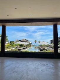 View from the entry lobby area