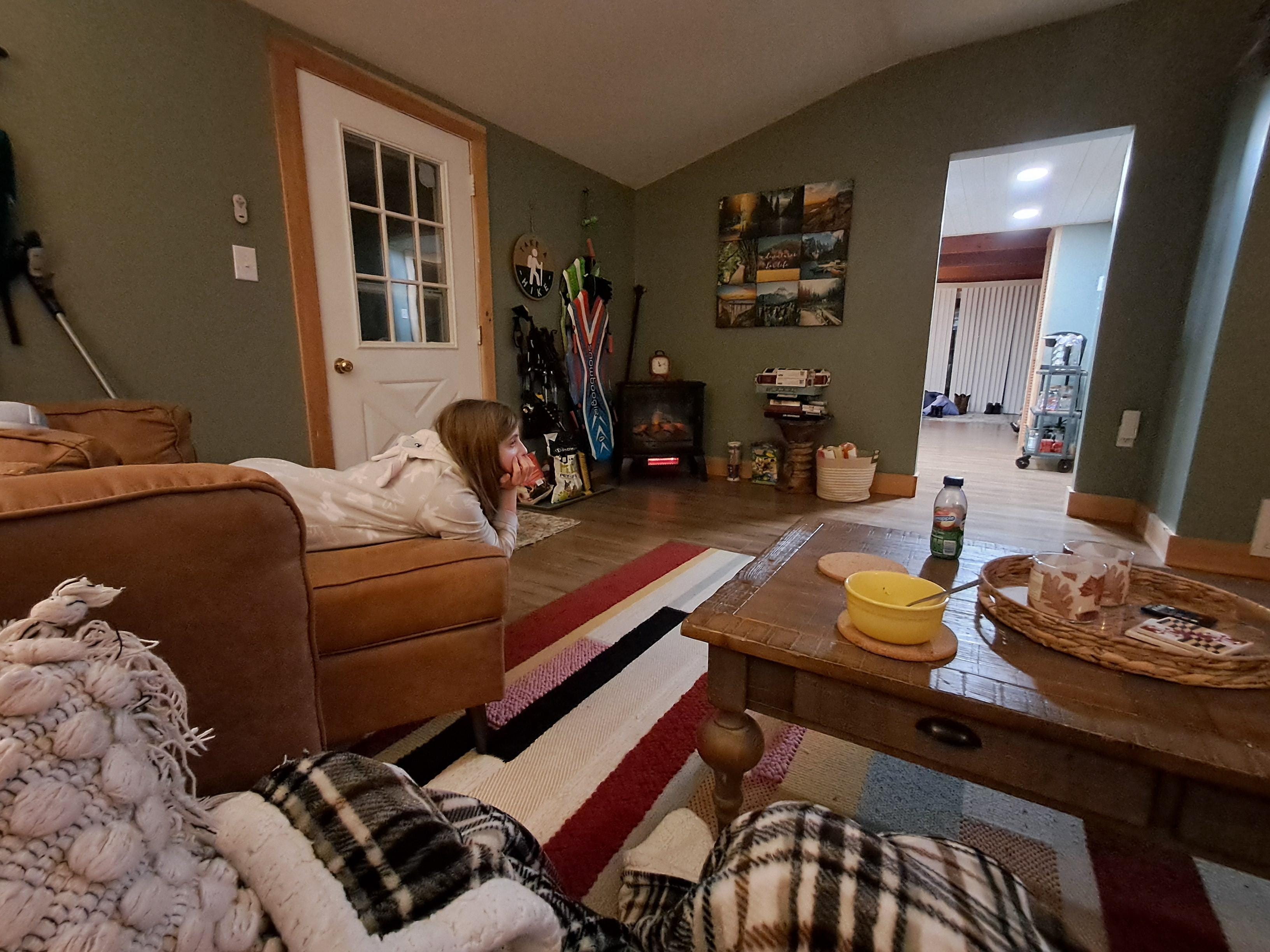 Little sister loved this big chair 