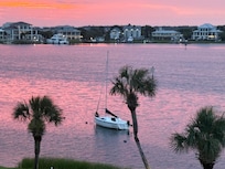 Sun set from the balcony