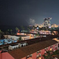 Night lights from our balcony