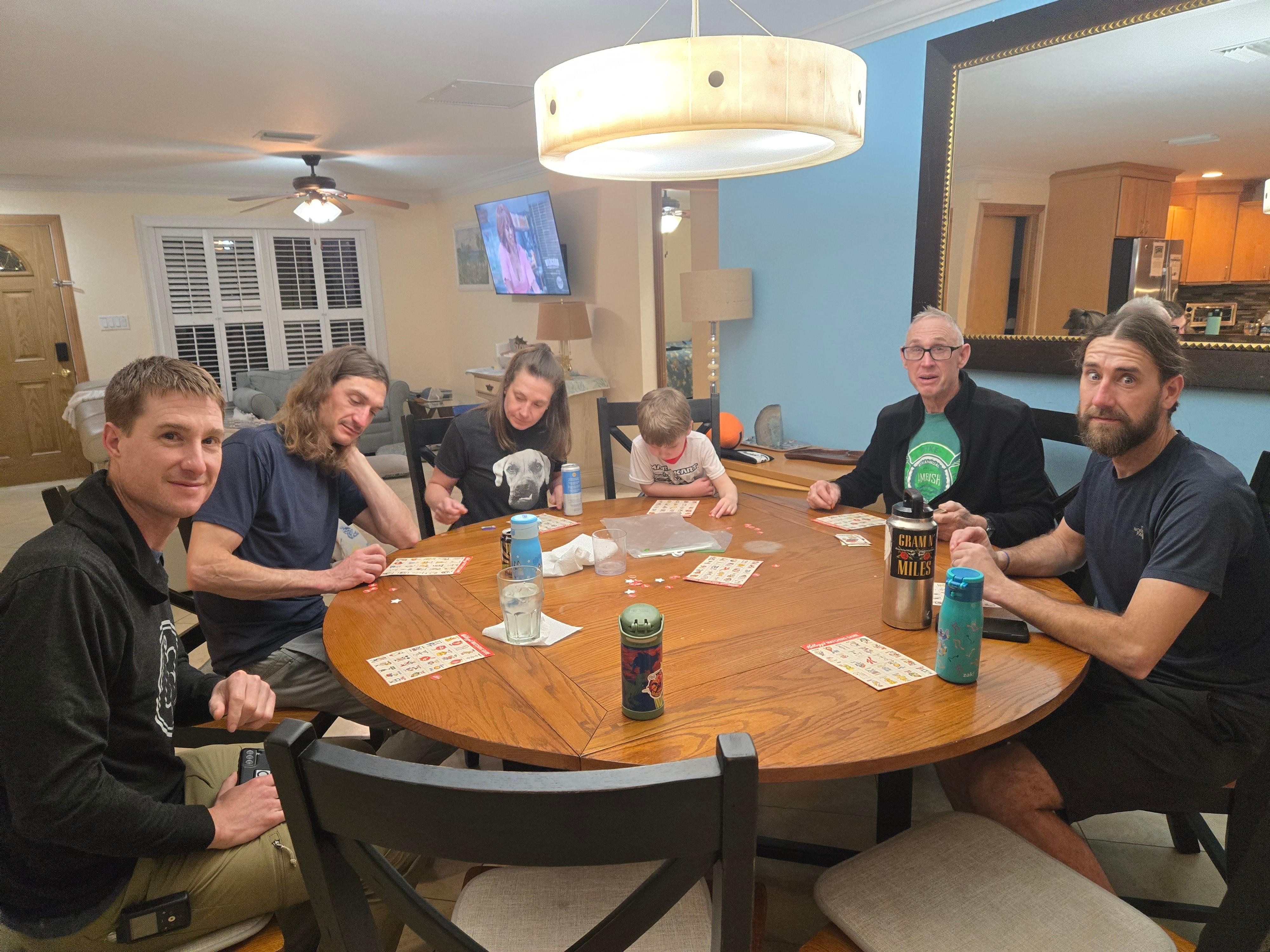 Dining room table could seat 8-10