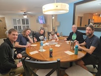 Dining room table could seat 8-10