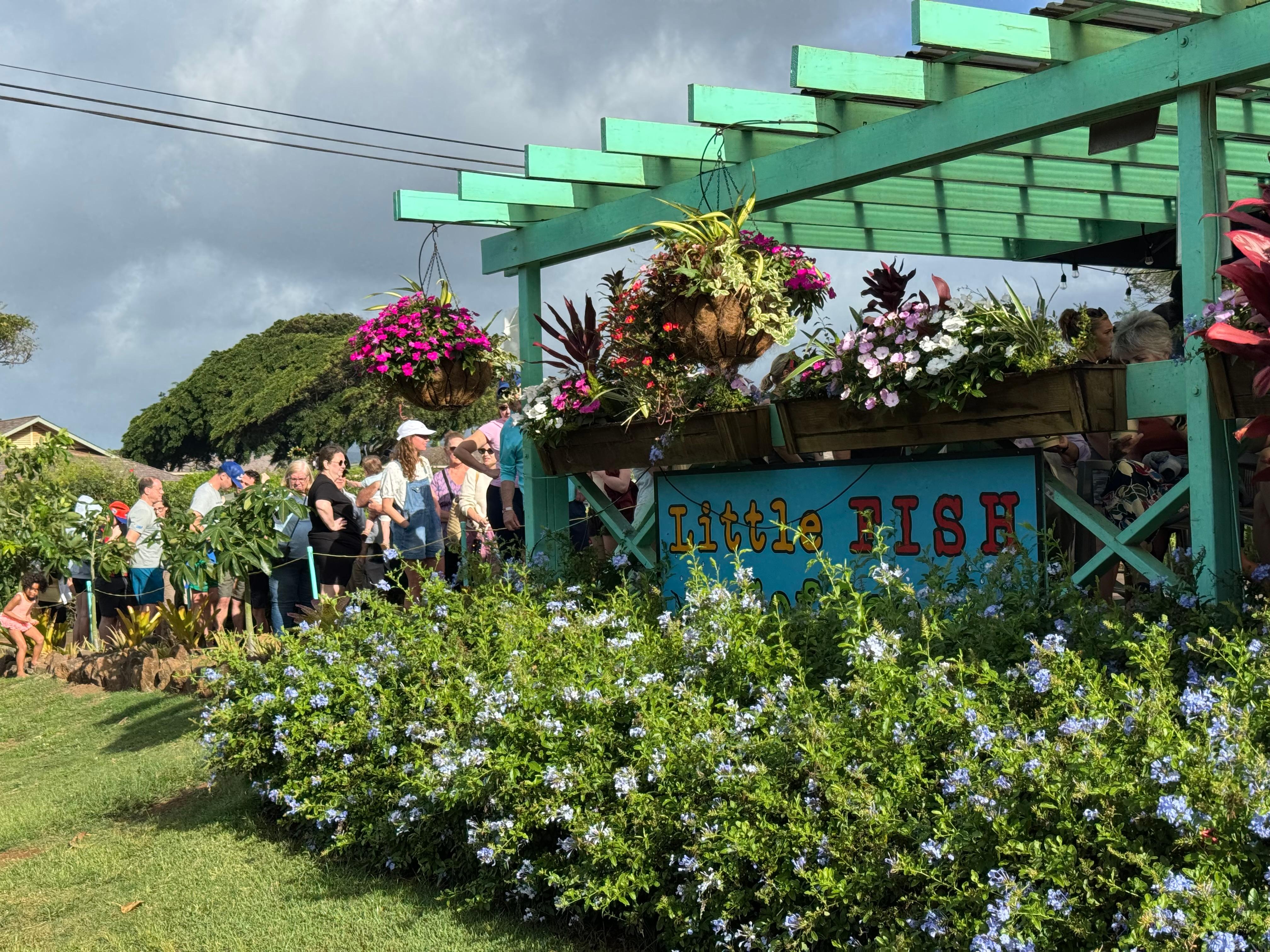 Everybody loves nearby Little Fish Coffee for breakfast.