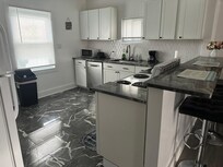 Kitchen, enough room and clean