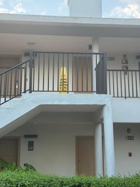 What the majority of the exterior looks like.