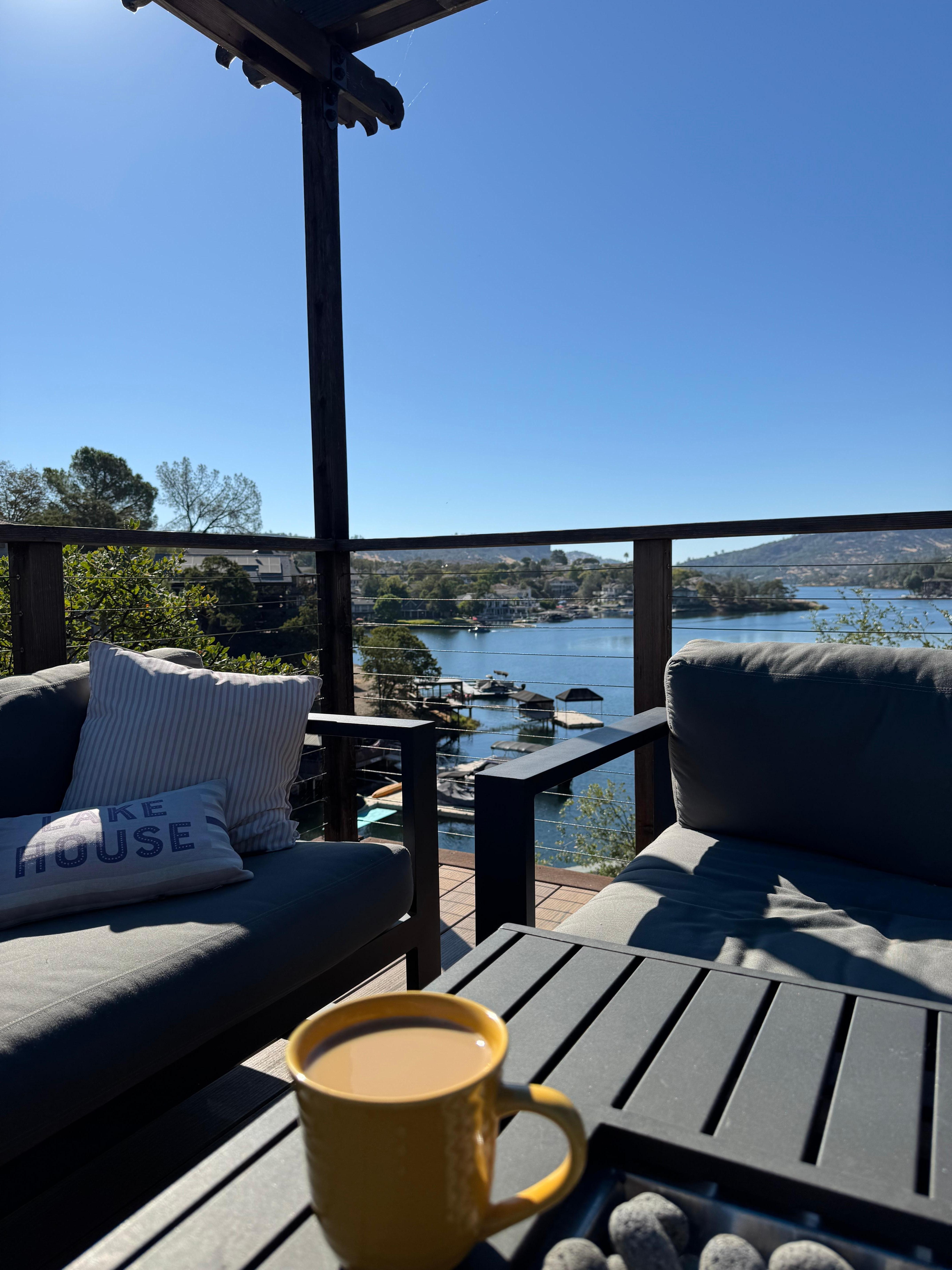 View from upper deck. 