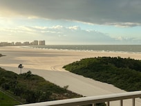 The view from the balcony