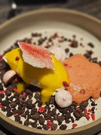 White chocolate mousse