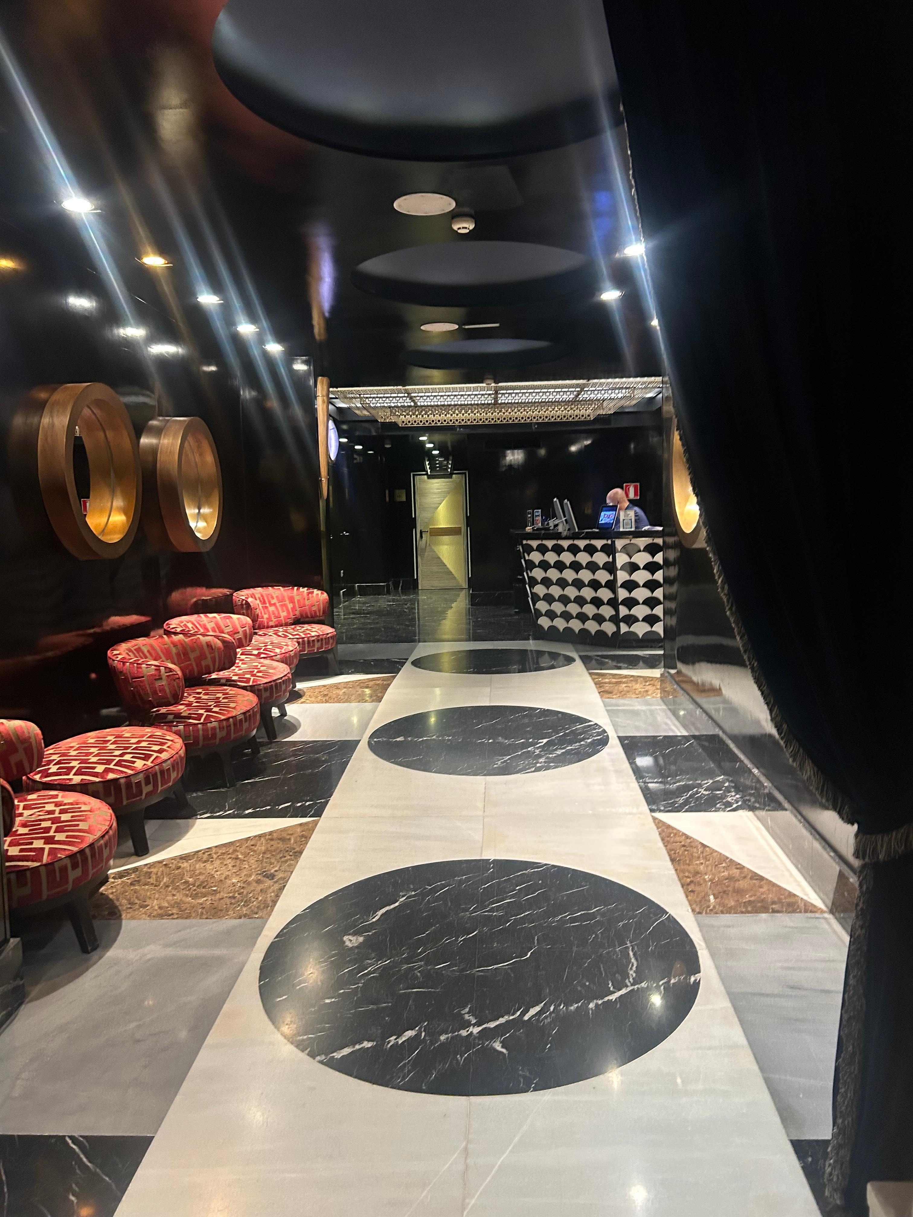 The lobby