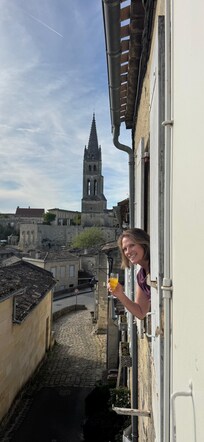 The amazing view from the room!