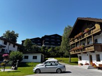 Blick auf das Haus Rückseite